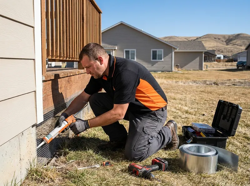 Residential Rodent and Wildlife Exclusion in Casper, WY