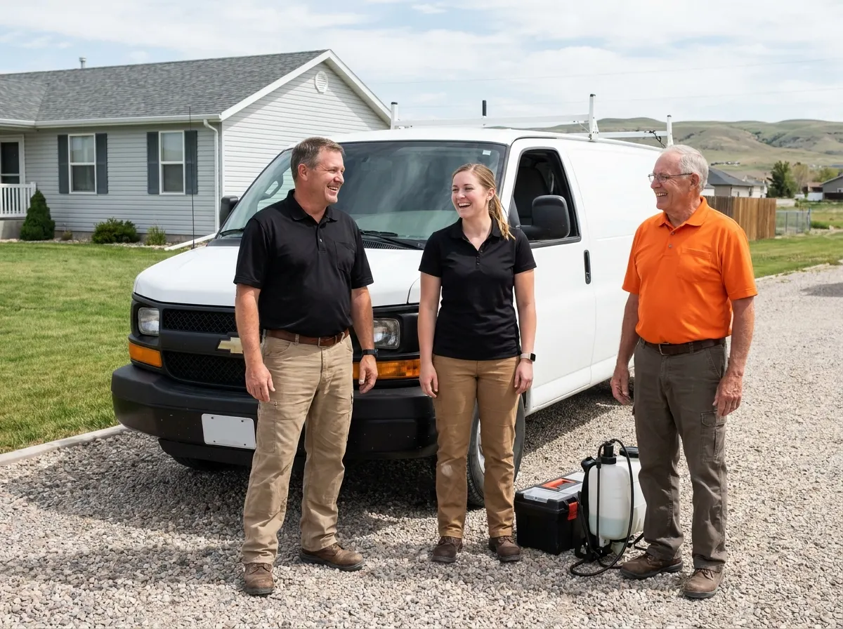 The Zeltrona Pest Defense team, pest control service in Casper, WY